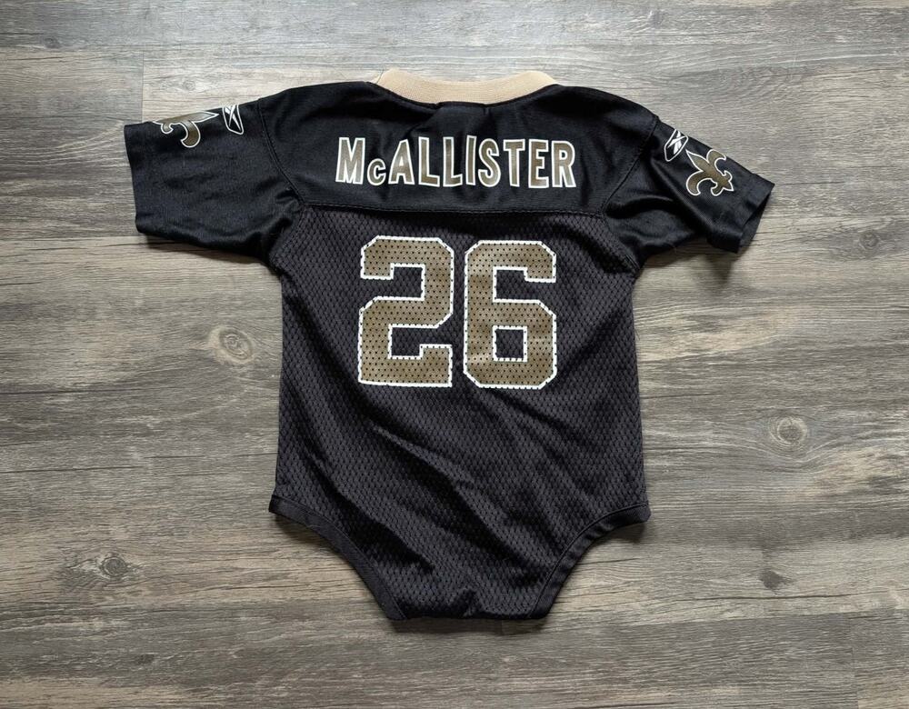 New Orleans Saints Deuce McAllister #26 Reebok NFL Infant One Piece 18 Months